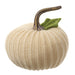 5.5"Hx5"W Artificial Knitted Pumpkin -Cream (Pack of 12) - VZP734-CR