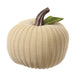 8.5"Hx8"W Artificial Knitted Pumpkin -Cream (Pack of 12) - VZP736-CR