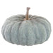 7"Hx10.25"W Artificial Pumpkin -Blue/Whitewashed (Pack of 2) - VZP746-BL/WW