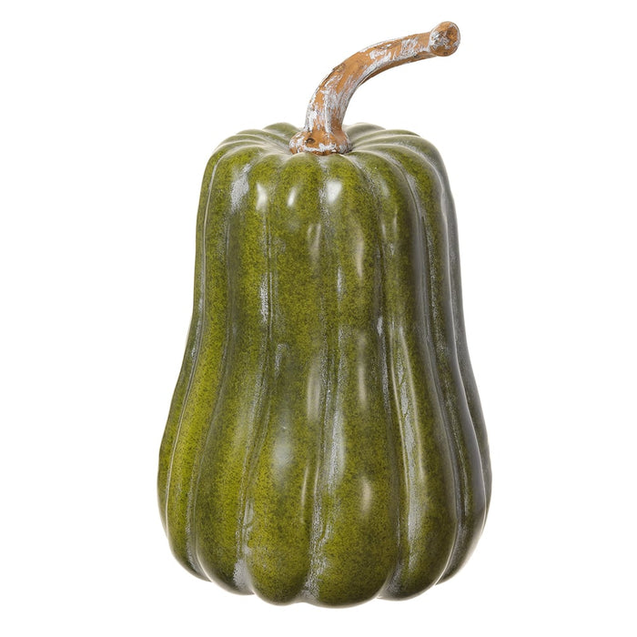 12"Hx7.5"W Artificial Pumpkin -Green (Pack of 6) - VZP902-GR
