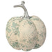 9"Hx7.25"W Artificial Pumpkin -Cream/Green (Pack of 8) - VZP920-CR/GR