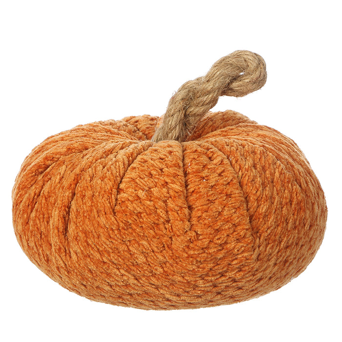 4.5"Hx5.75"W Artificial Pumpkin -Rust (Pack of 6) - VZP924-RU