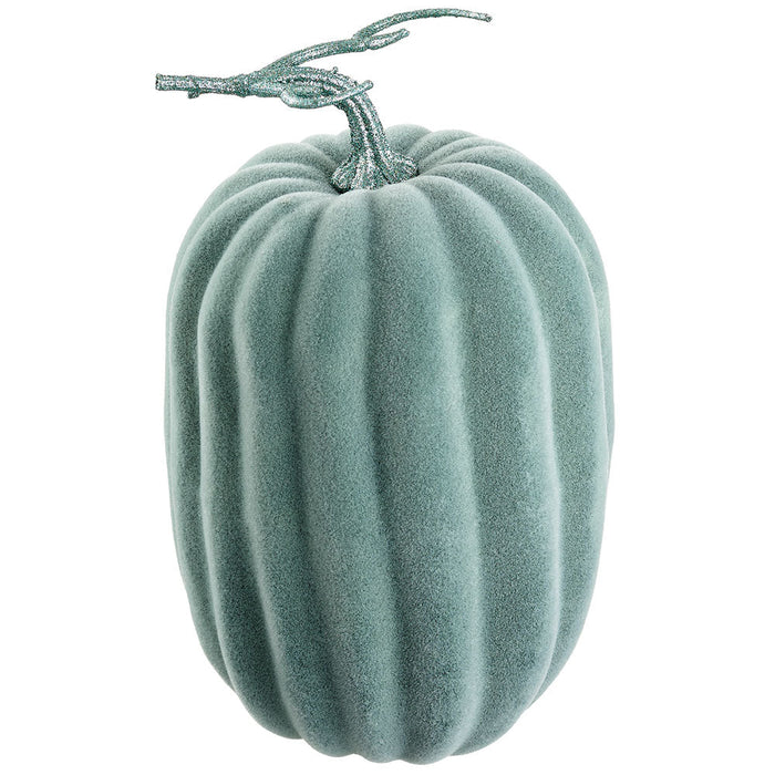12" Artificial Pumpkin -Teal (Pack of 6) - VZP952-TL