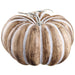8"Hx11.5"W Artificial Pumpkin -Brown/Cream (Pack of 4) - VZP960-BR/CR