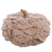 6"Hx9"W Fluffy Artificial Pumpkin -Taupe (Pack of 4) - VZP993-TP