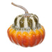 8.5"Hx6.5"W Artificial Acorn Squash -Green/Orange (Pack of 6) - VZS031-GR/OR