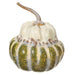 8.5"Hx6.5"W Artificial Acorn Squash -Green/Cream (Pack of 6) - VZS032-GR/CR