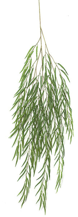 15' CUSTOM MADE Weeping Willow Artificial Tree w/Pot -Green - W1387