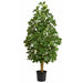 3' Schefflera Silk Tree w/Pot -Green - W-1570