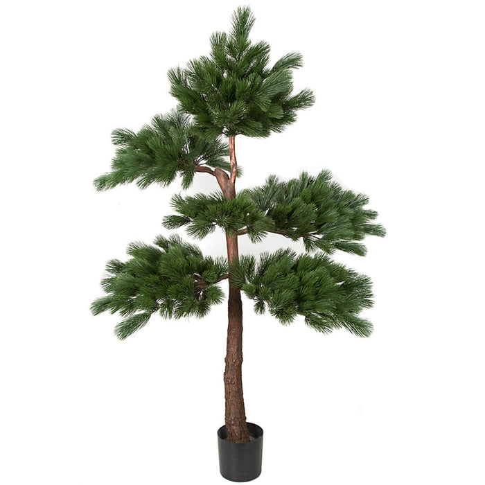 7' Artificial Pine Tree w/Pot -Green - W160060