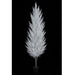 5'Hx24"W Custom-Made Alpine Ice Artificial Tree w/Pot -White/Black - W162005
