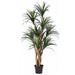 5' Custom-Made Outdoor UV-Proof Artificial Dracaena Tree w/Pot -Green - W1800