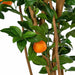 6' Artificial Orange Fruit Tree w/Plastic Pot -Orange/Green - W200050