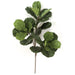 5' Fiddle Leaf Fig Artificial Tree w/Pot -Green - W2320