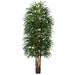 8' Rhapis Artificial Palm Tree w/Pot -Green - W60268