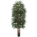 8' Rhapis Artificial Palm Tree w/Pot -Green - W60268