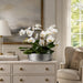 16"Hx19"W Phalaenopsis Orchid Silk Flower Arrangement -White - WF1863-WH