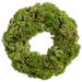 19" Artificial Sedum, Skimmia & Berry Wreath -Green - WF9285-GR