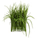 21"Hx17"W Grass Artificial Arrangement w/Glass Vase -Green - WP0719-GR