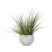 44"Hx46"W Wild Grass Artificial Plant w/Cement Pot -Green - WP0727-GR