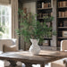 3'8"Hx40"W Olive Branch Artificial Tree w/Ceramic Vase -Green - WP0755-GR