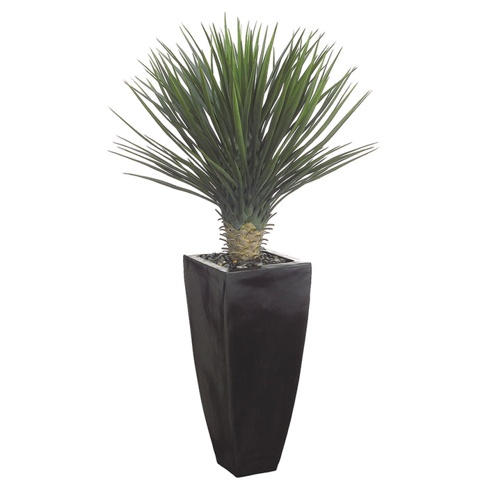 4'5" Whipple Yucca Silk Plant w/Container -Green - WP7562-GR