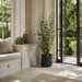 45" Silk Eucalyptus Plant w/Planter -Green - WP8183-GR