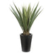5'1" Artificial Agave Plant w/Metal Container -Green - WP8208-GR