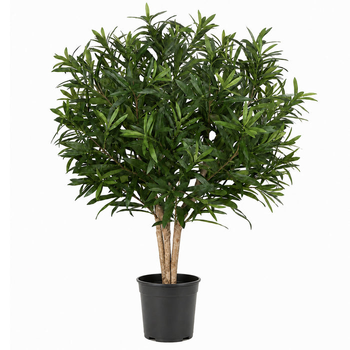 3' IFR Oleander Artificial Tree w/Pot -Green - WR140145