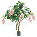 4' IFR Flowering Medinilla Artificial Tree w/Pot -Pink/Green - WR-200000