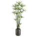 5'4" Artificial Cyperus Papyrus Grass Plant w/Planter -Green - WT0693-GR