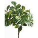 7' Fiddle Leaf Fig Silk Tree w/Fiber Cement Planter -Green - WT4920-GR