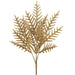 17" Glittered Artificial Pine Plant -Gold (Pack of 12) - XAB243-GO