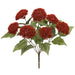18" Glittered Artificial Allium Plant -Red (Pack of 12) - XAB600-RE