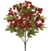 18" Glittered Artificial Queen Anne's Lace Flower Bush -Red (Pack of 12) - XAB601-RE