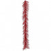 6' Tinsel Artificial Garland -Red (Pack of 8) - XAG226-RE