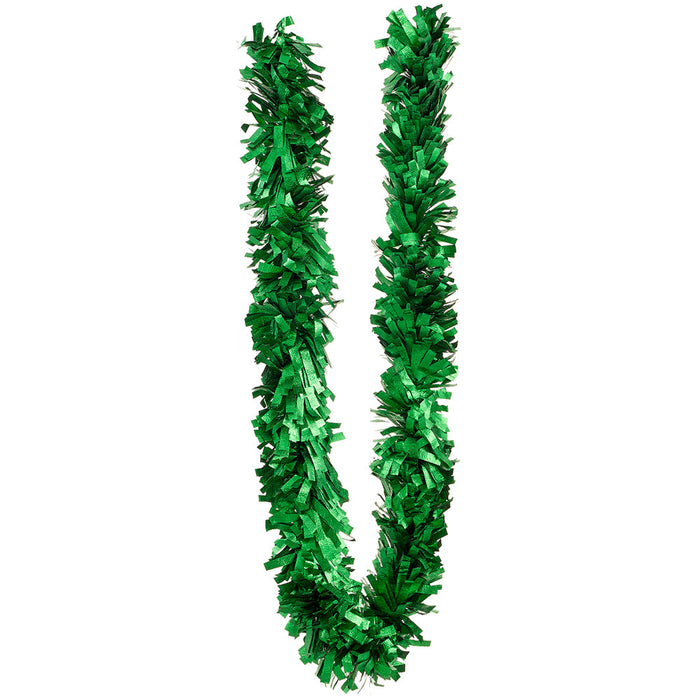 9' Artificial Fringe Garland -Green (Pack of 6) - XAG229-GR