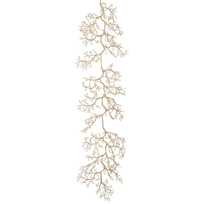 4'7" Metallic Artificial Twig Garland -Gold (Pack of 6) - XAG437-GO