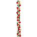 6' Plastic Ball Christmas Garland -Red/Mixed - XAG907-RE/MX