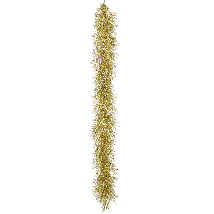 6' Tinsel Artificial Garland -Gold (Pack of 6) - XAG974-GO