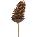 10" Artificial Pinecone Stem Pick -Brown (Pack of 12) - XAK531-BR