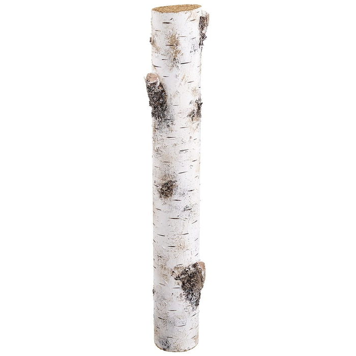 32" Artificial Birch Tree Log -Beige/Brown (Pack of 6) - XAQ011-BE/BR