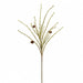 31" Iced Pinecone & Pine Artificial Stem -Brown/Green (Pack of 12) - XAQ049-BR/GR