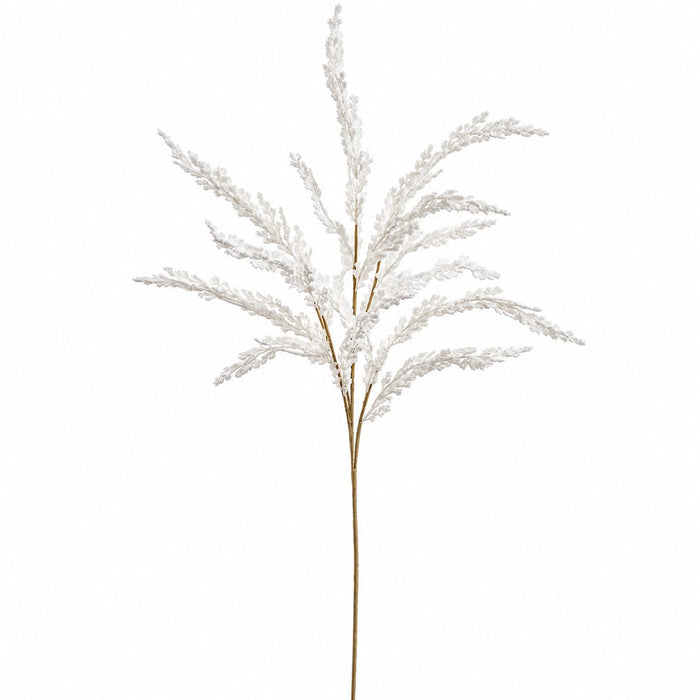 47" Reed Grass Artificial Stem -White (Pack of 12) - XAQ052-WH