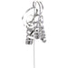 21" Tinsel Stem -Silver (Pack of 12) - XAQ055-SI