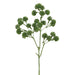 17" Glittered Artificial Thistle Flower Stem -Green (Pack of 24) - XAQ057-GR