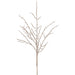 37" Iced Artificial Twig Stem -Brown (Pack of 12) - XAQ063-BR