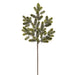38" Glittered Artificial Pine Stem -Green (Pack of 4) - XAQ071-GR