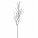 51" Glittered Artificial Twig Stem -Silver (Pack of 12) - XAQ074-SI
