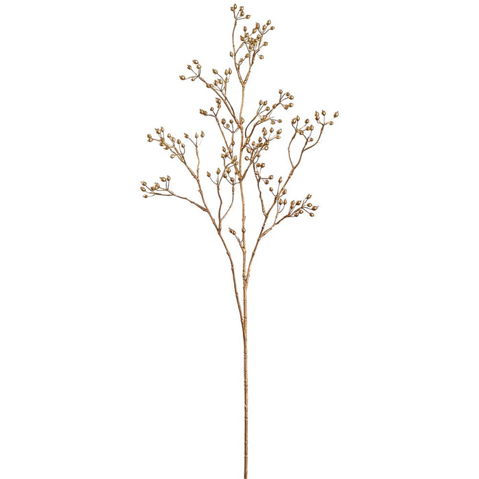 39" Metallic Artificial Rosehip Berry Stem -Copper (Pack of 12) - XAQ094-CP